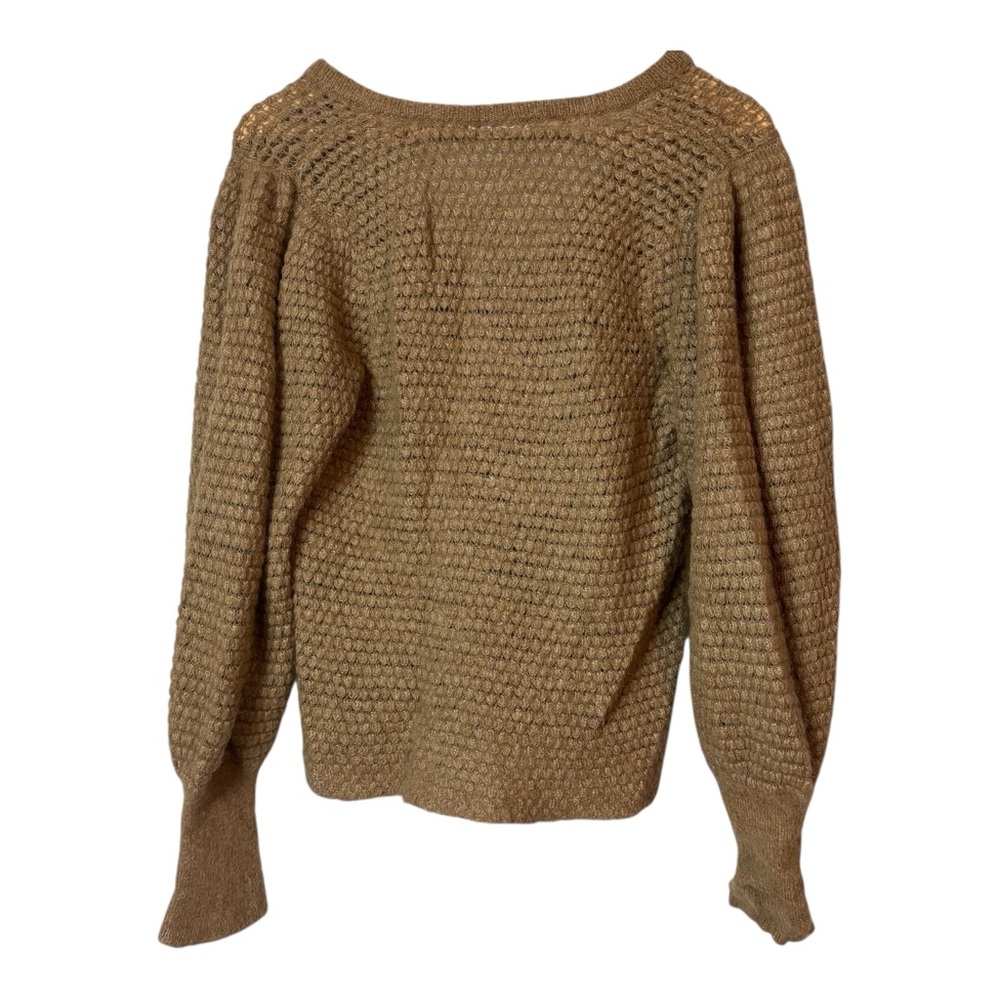 Ulla Johnson Lara Alpaca Wool blend Sweater pullover tie neck women’s size XL - Picture 7 of 11